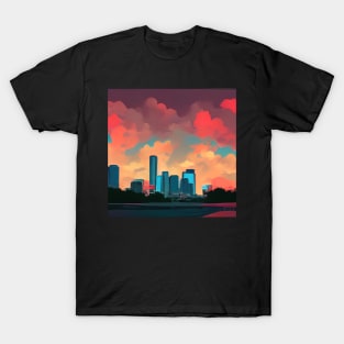 Houston | Comics style T-Shirt